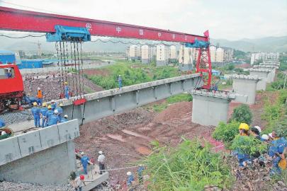 南龙铁路沙县特大桥桥梁